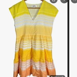Lemlem yellow and orange dress